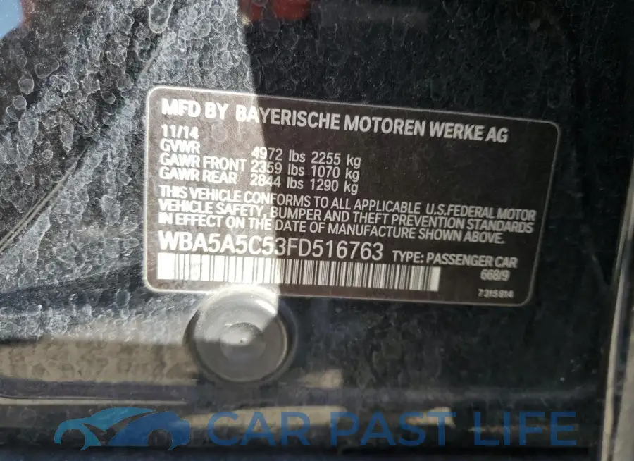 WBA5A5C53FD516763# 12