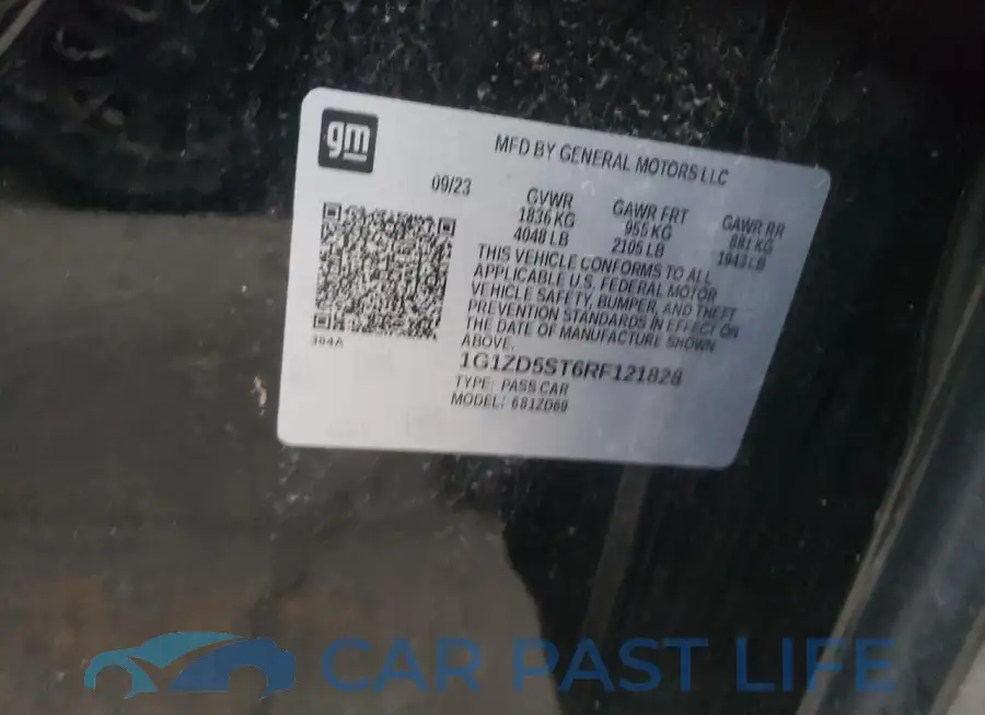 1G1ZD5ST6RF121828# 12