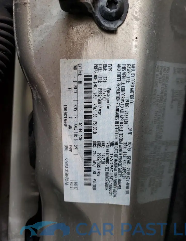 1FADP5CU6FL108631# 13