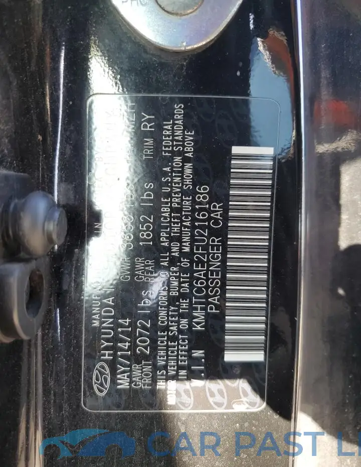 KMHTC6AE2FU216186# 13