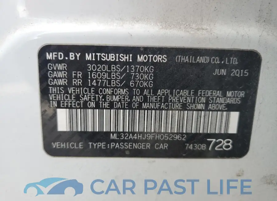 ML32A4HJ9FH052962# 12