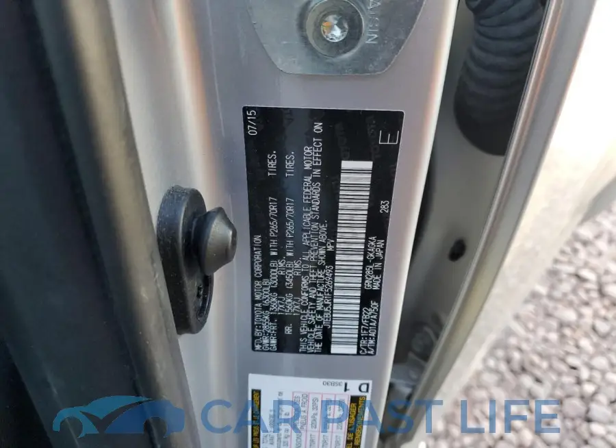 JTEBU5JR1F5269493# 12