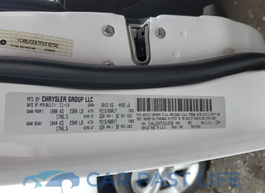 1C4NJCEA7FD210750# 13