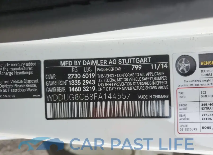 WDDUG8CB8FA144557# 12