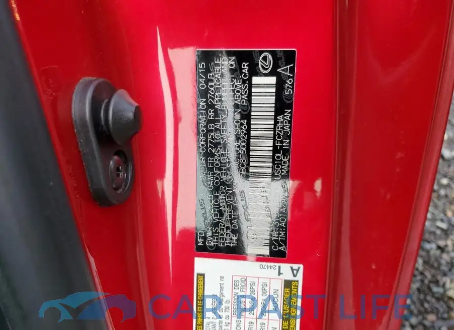 JTHHP5BC8F5002964# 12