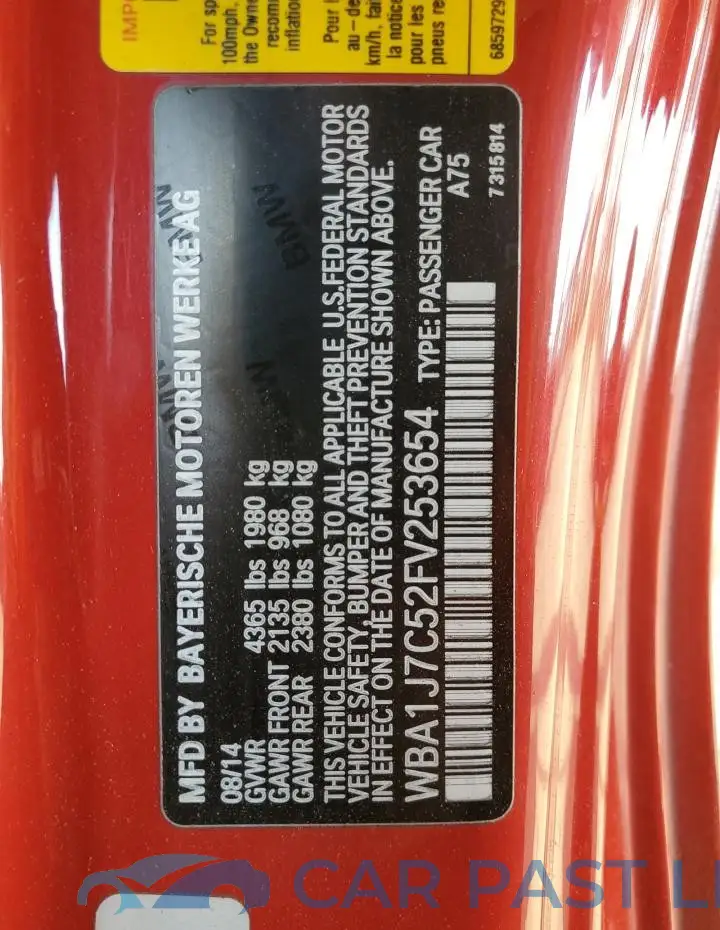 WBA1J7C52FV253654# 13