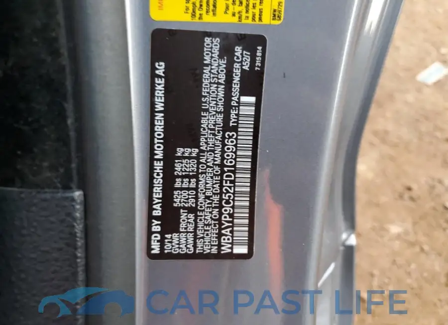 WBAYP9C52FD169963# 12