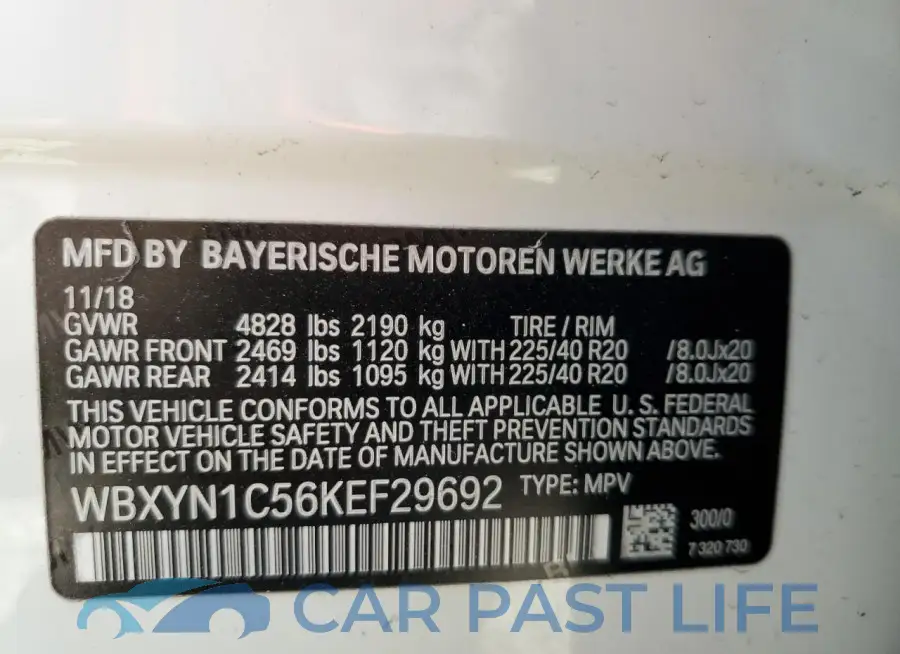 WBXYN1C56KEF29692# 13