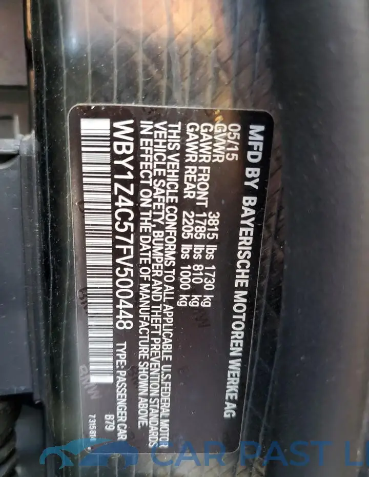 WBY1Z4C57FV500448# 12