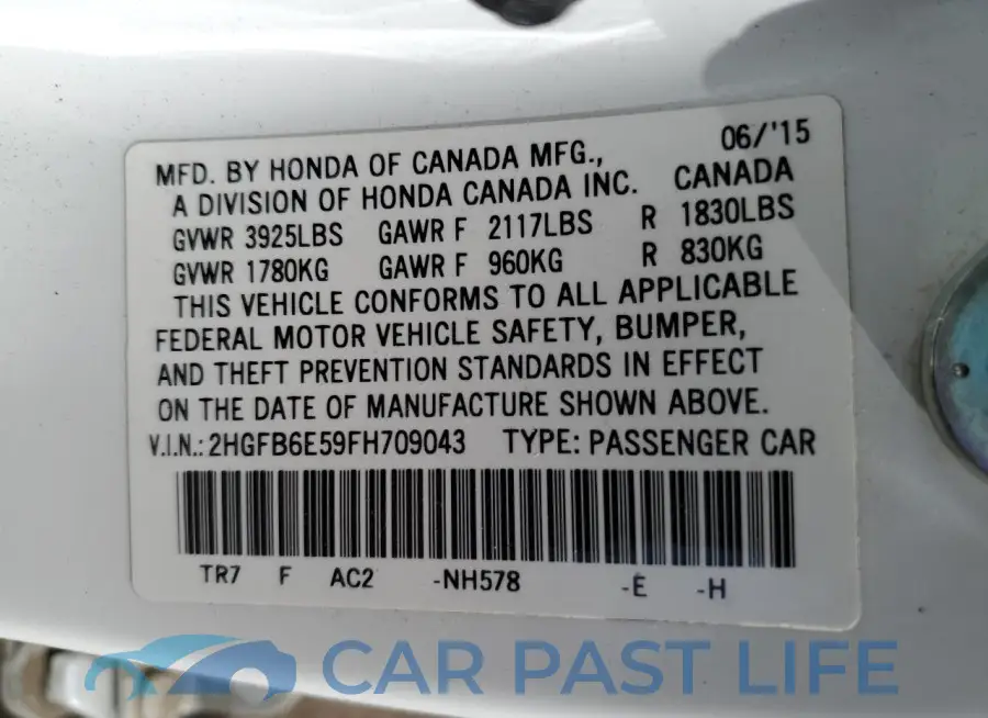 2HGFB6E59FH709043# 13