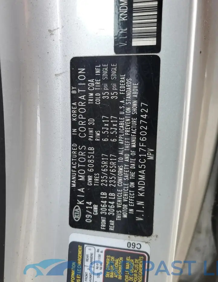 KNDMA5C17F6027427# 13