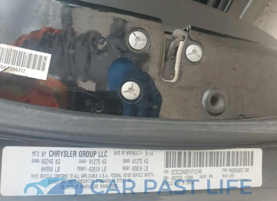 2C3CDZAG6FH712149# 13