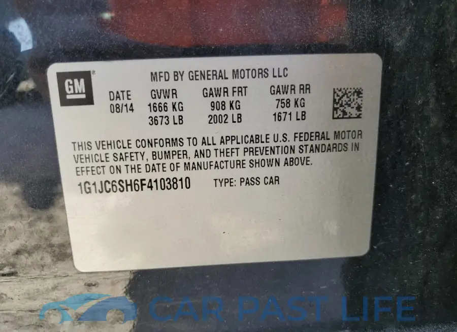 1G1JC6SH6F4103810# 12