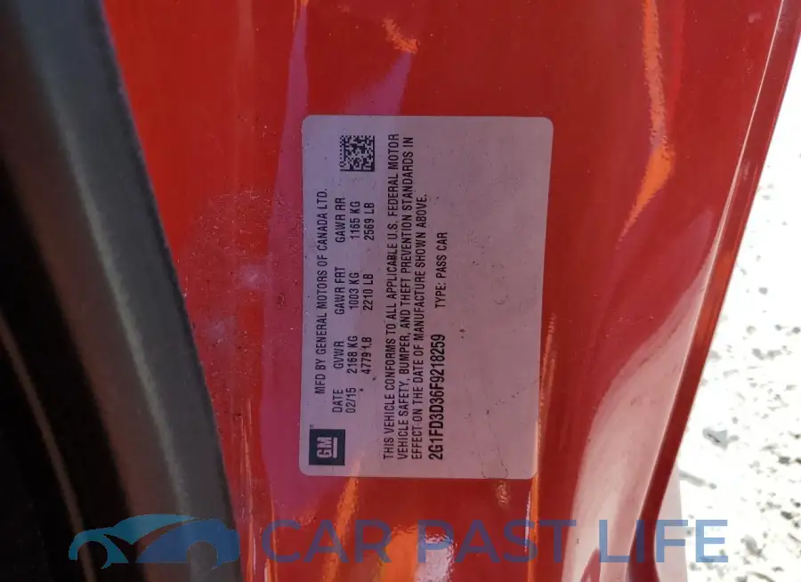 2G1FD3D36F9218259# 12