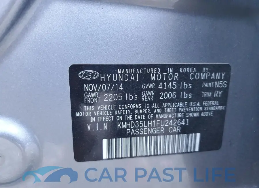 KMHD35LH1FU242641# 13