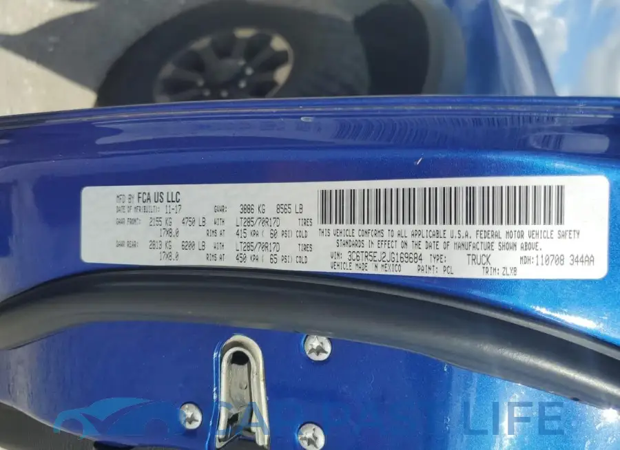 3C6TR5EJ2JG169684# 13
