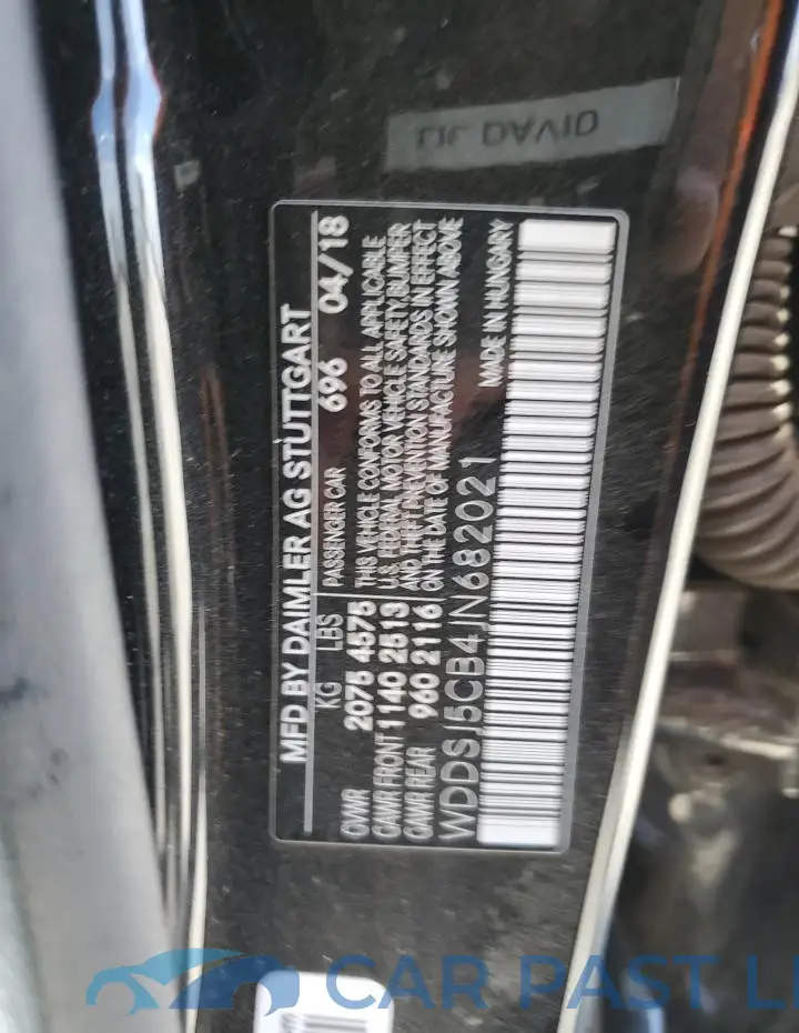 WDDSJ5CB4JN682021# 12