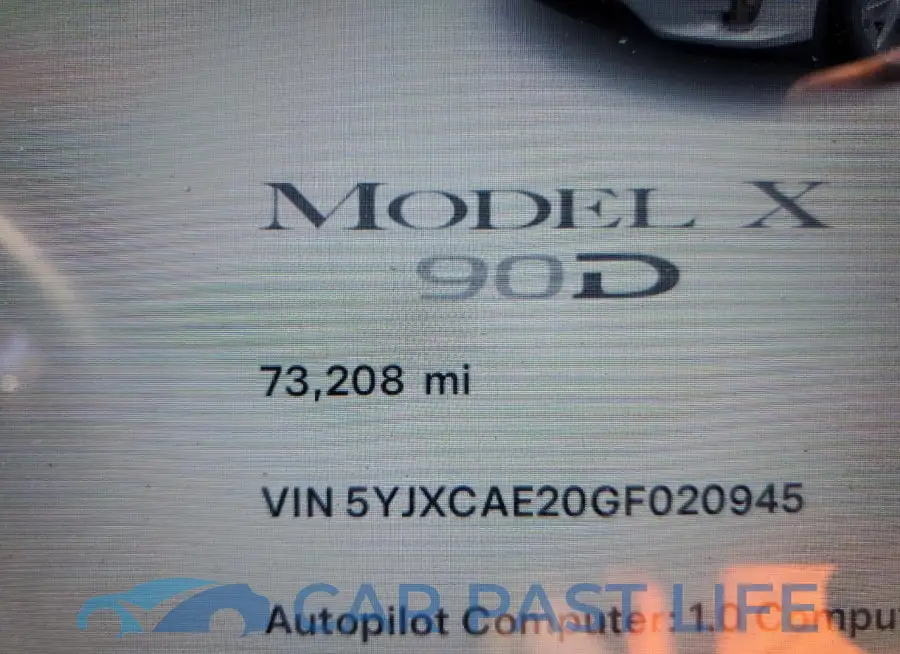 5YJXCAE20GF020945# 9