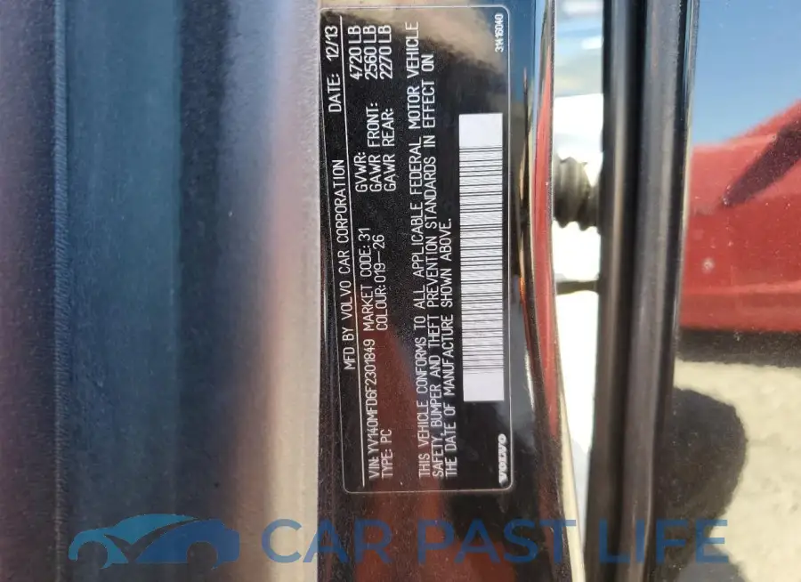 YV140MFD6F2301849# 12