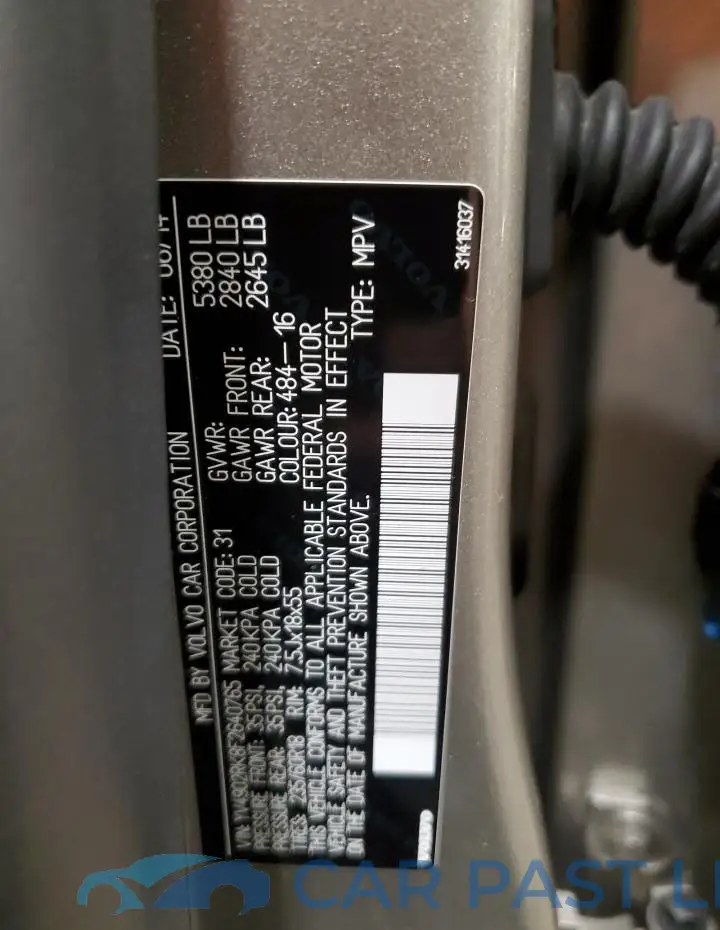 YV4902RK8F2640765# 14