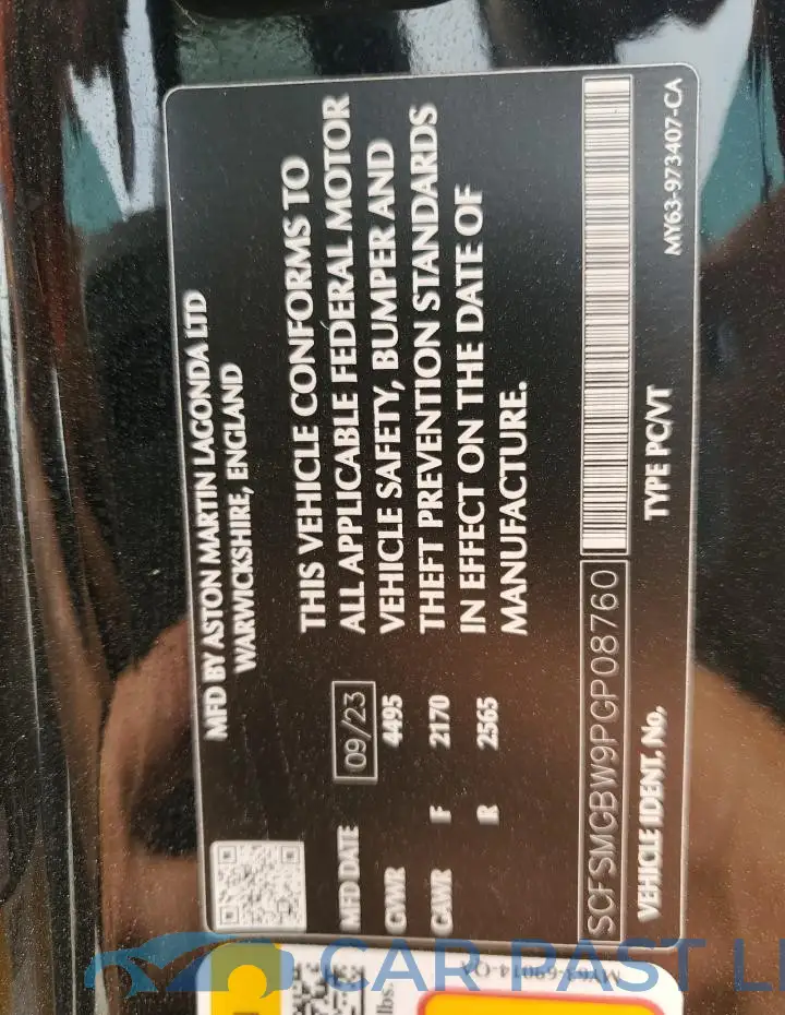 SCFSMGBW9PGP08760# 13