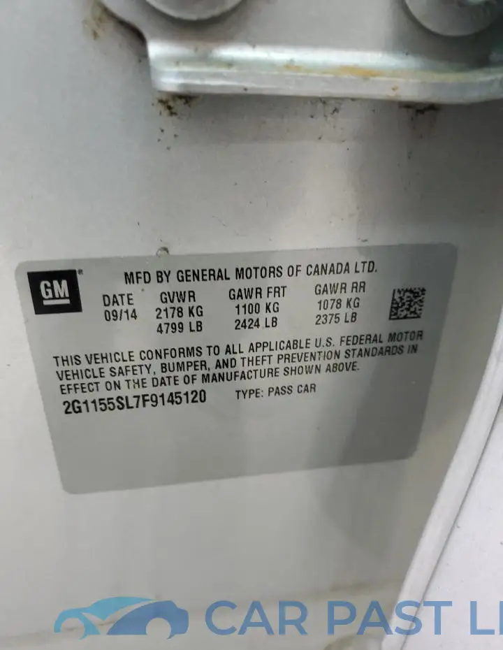 2G1155SL7F9145120# 13