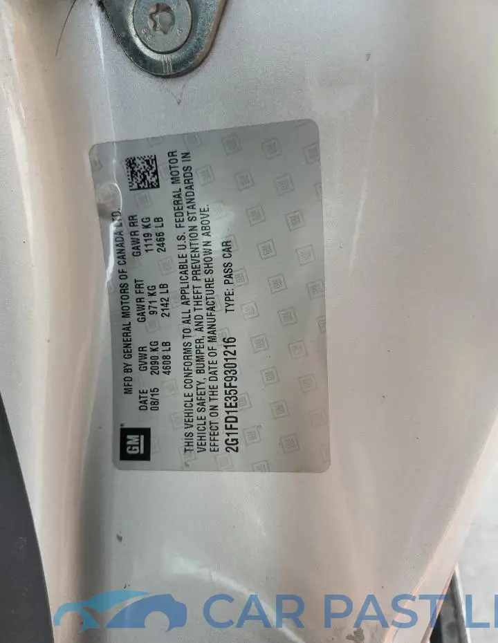 2G1FD1E35F9301216# 12