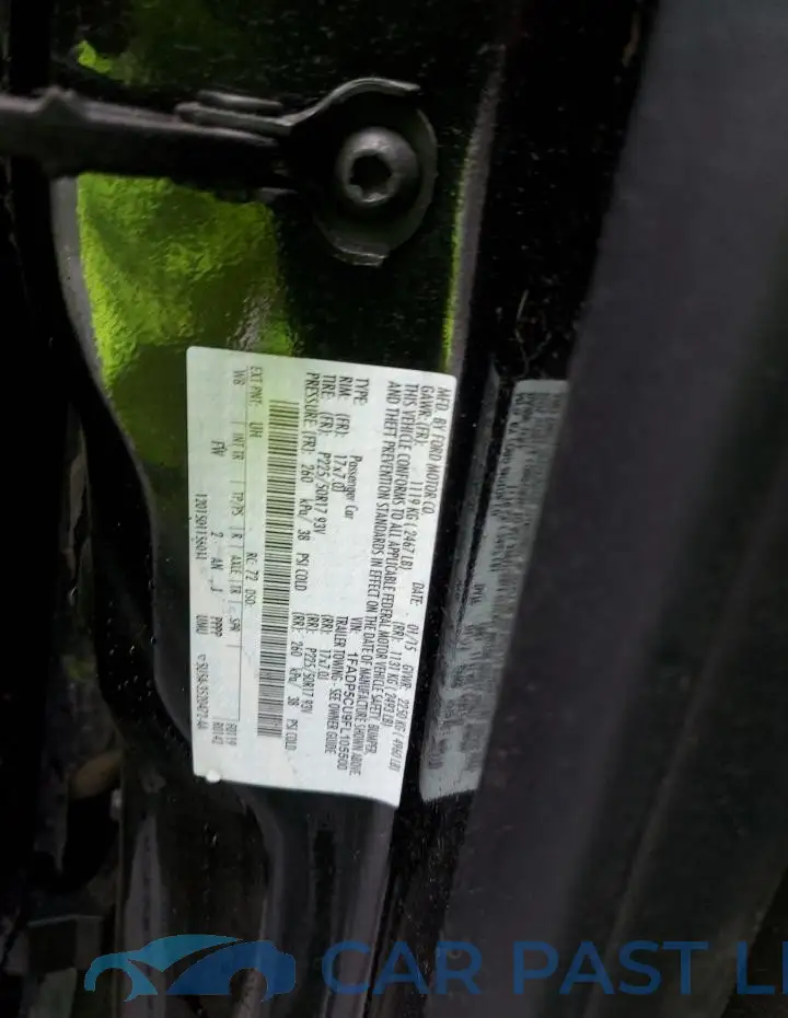 1FADP5CU9FL105500# 12