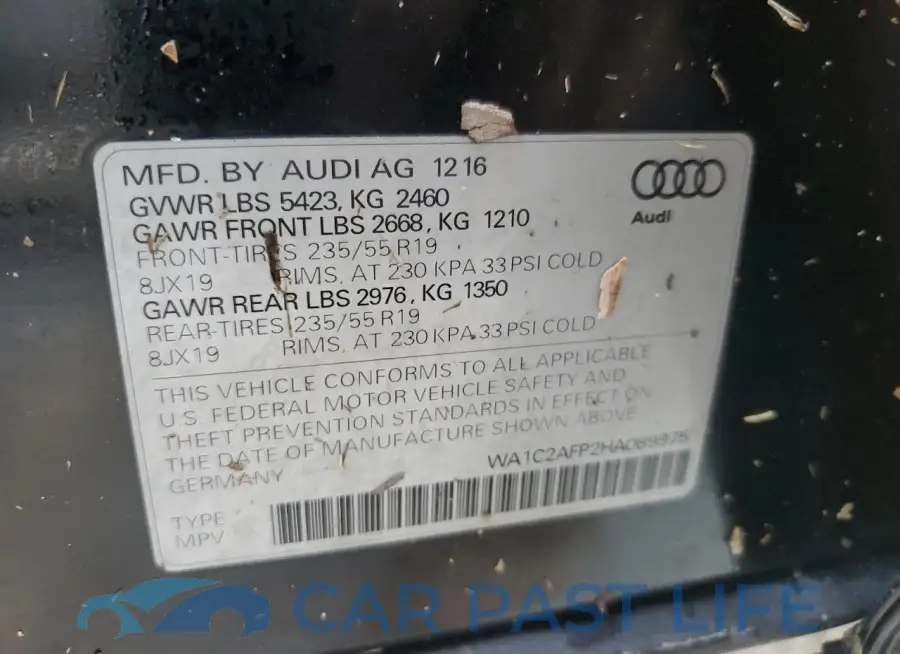 WA1C2AFP2HA089975# 14