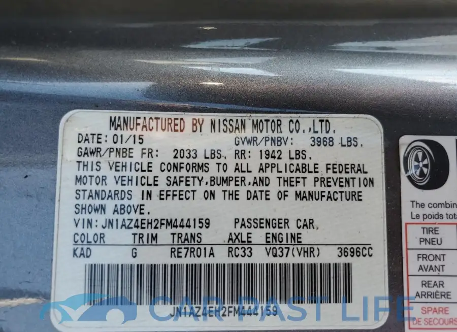 JN1AZ4EH2FM444159# 13