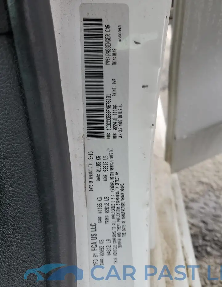 1C3CCCBB0FN676131# 12