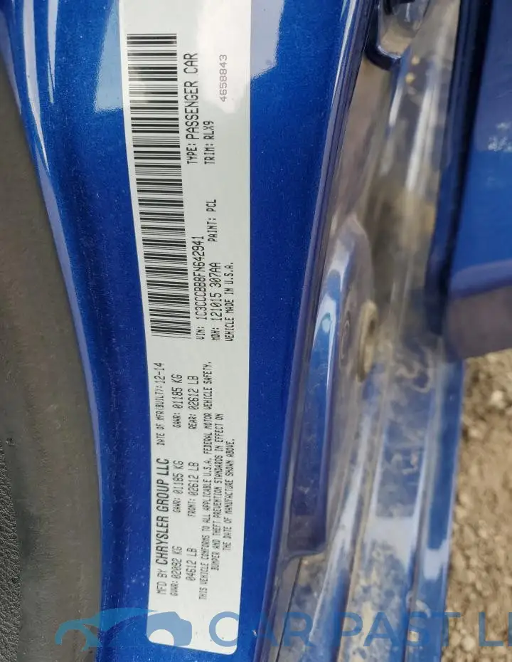 1C3CCCBB8FN642941# 12
