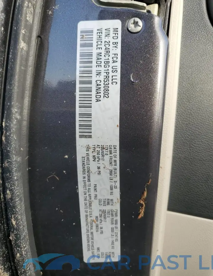 2C4RC1BG1PR530802# 14