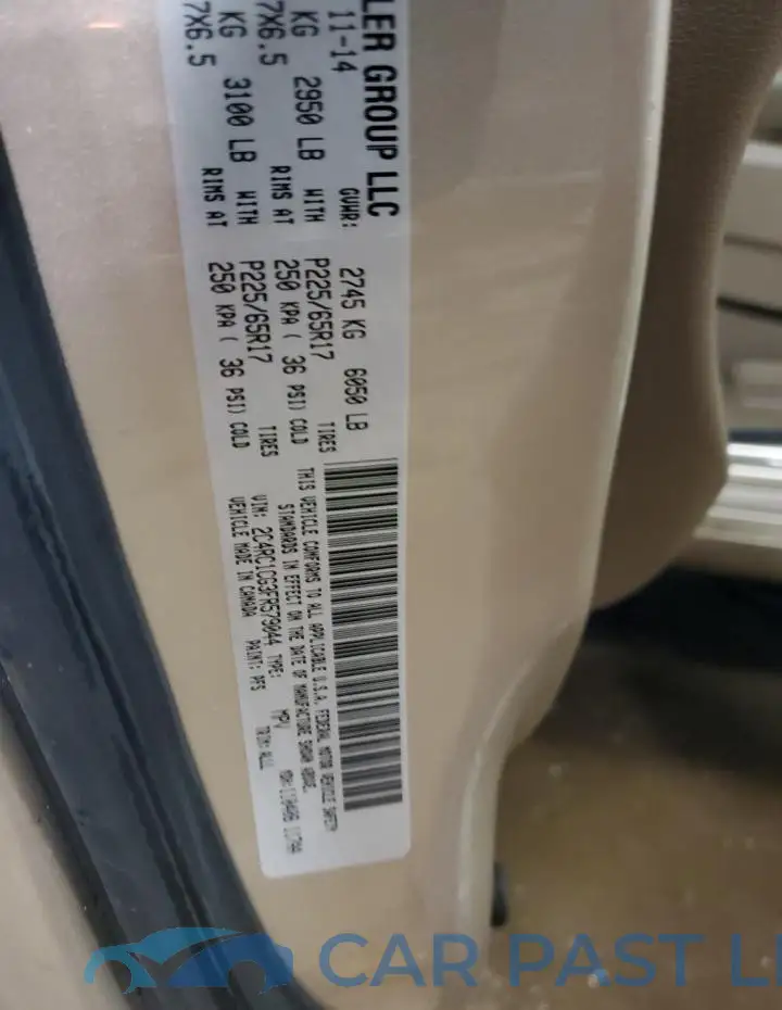 2C4RC1CG3FR579044# 13