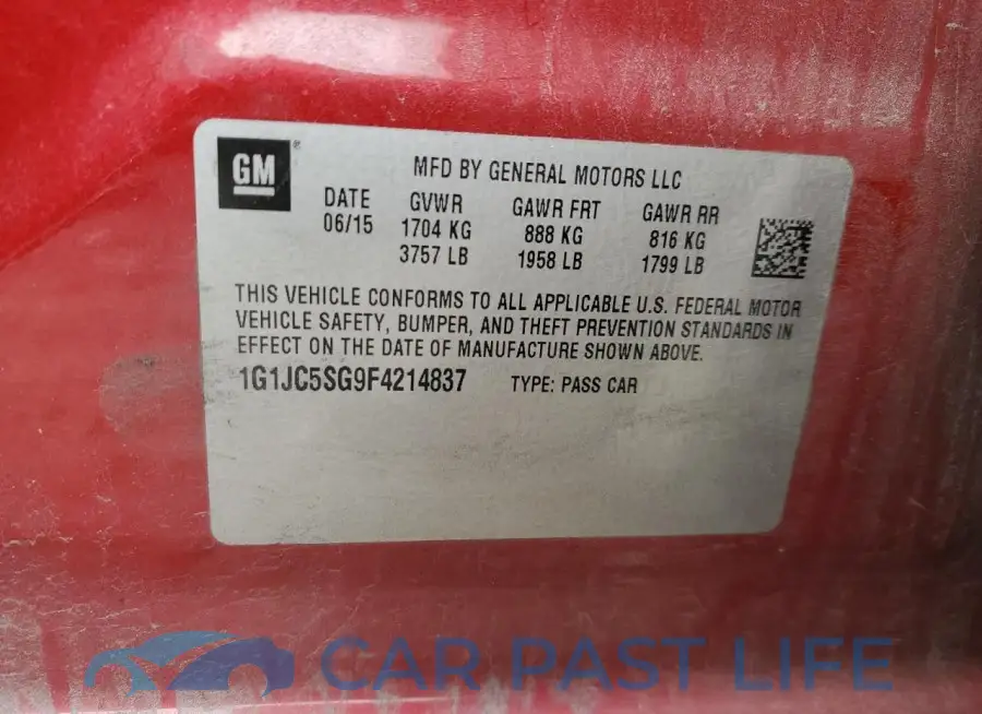 1G1JC5SG9F4214837# 12