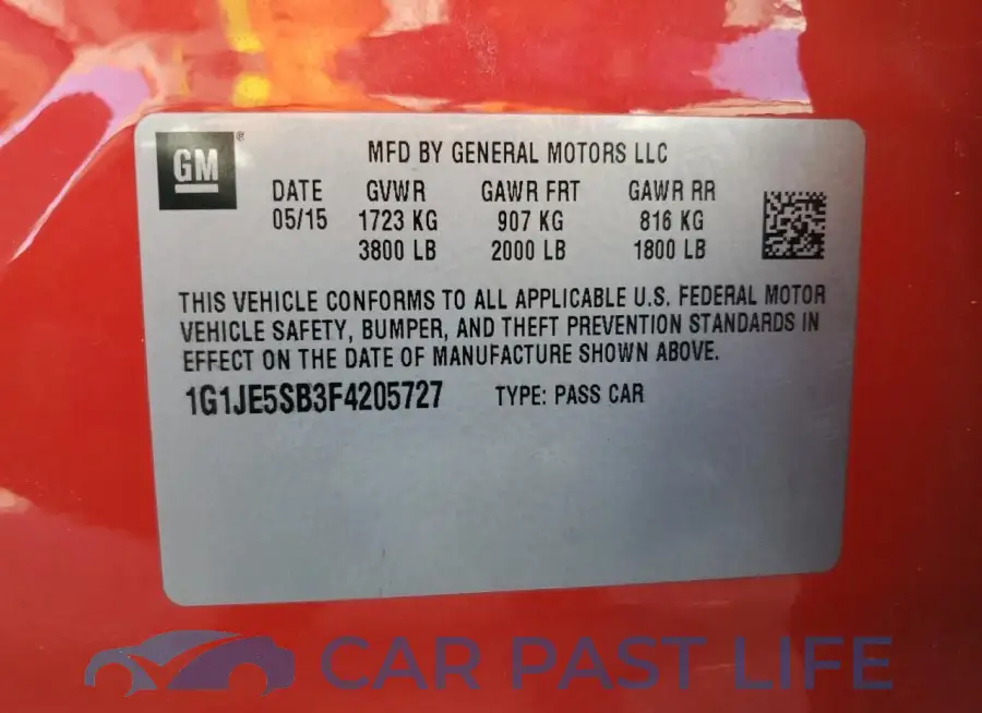 1G1JE5SB3F4205727# 12