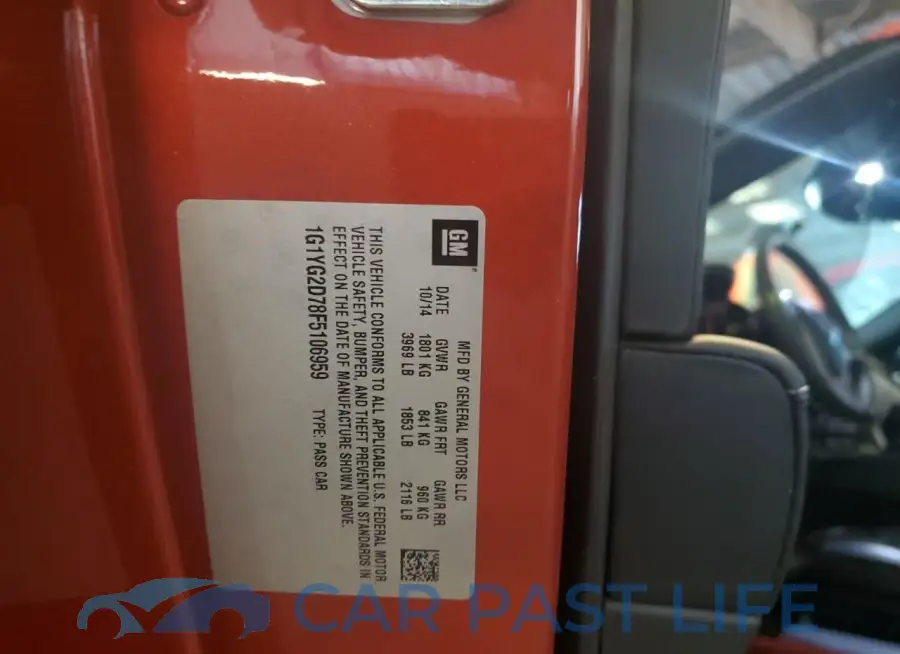 1G1YG2D78F5106959# 12