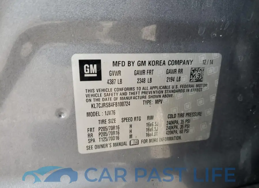 KL7CJRSB4FB100724# 13