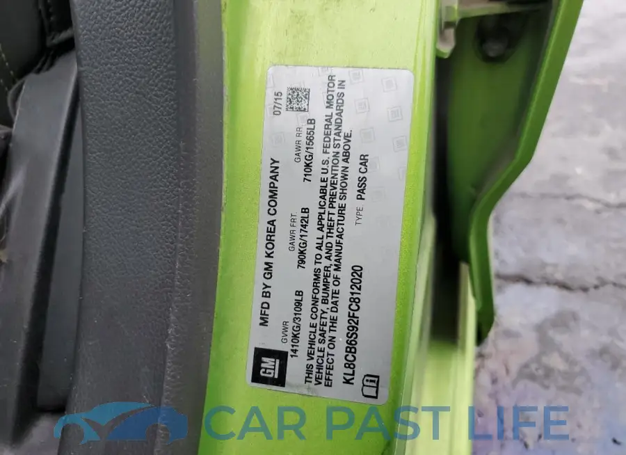 KL8CB6S92FC812020# 13