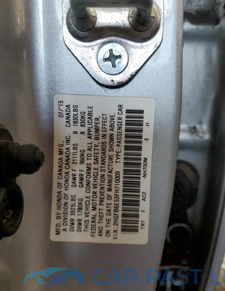 2HGFB6E53FH710009# 13