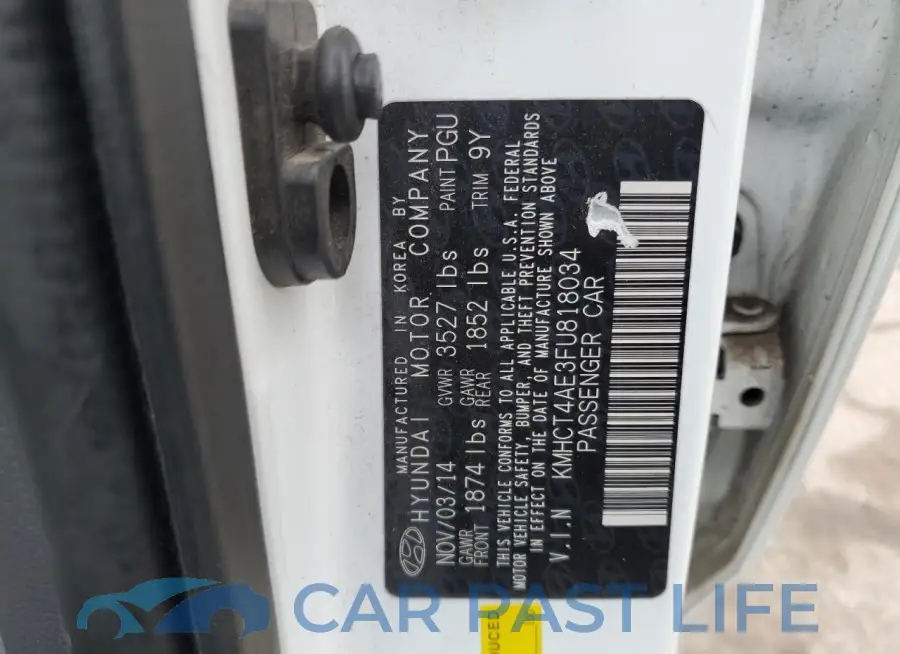 KMHCT4AE3FU818034# 12