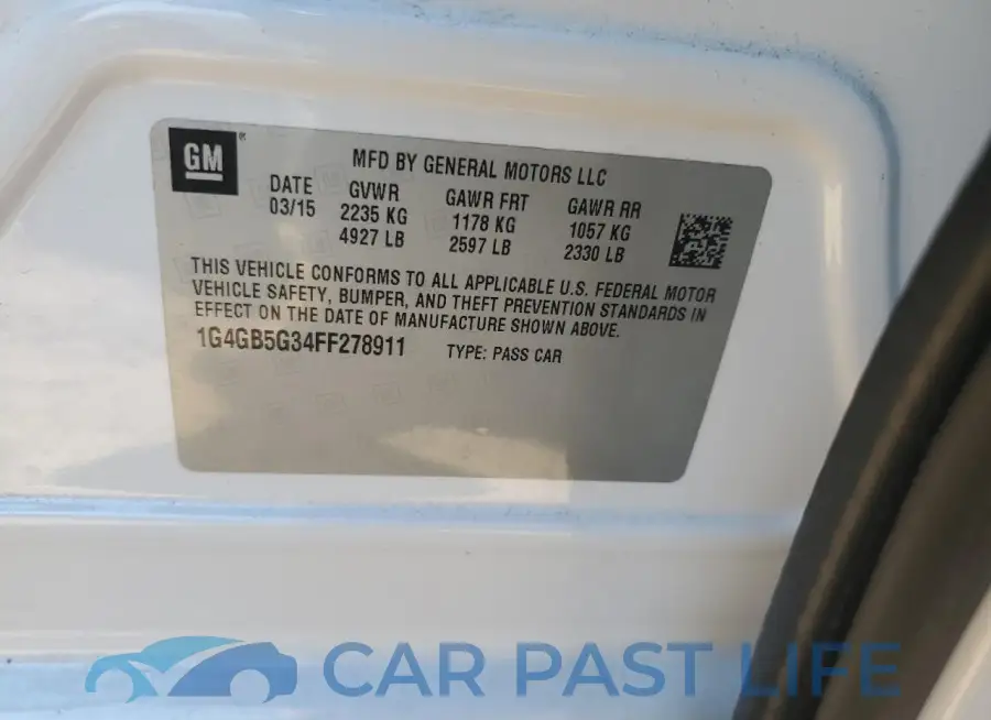 1G4GB5G34FF278911# 12