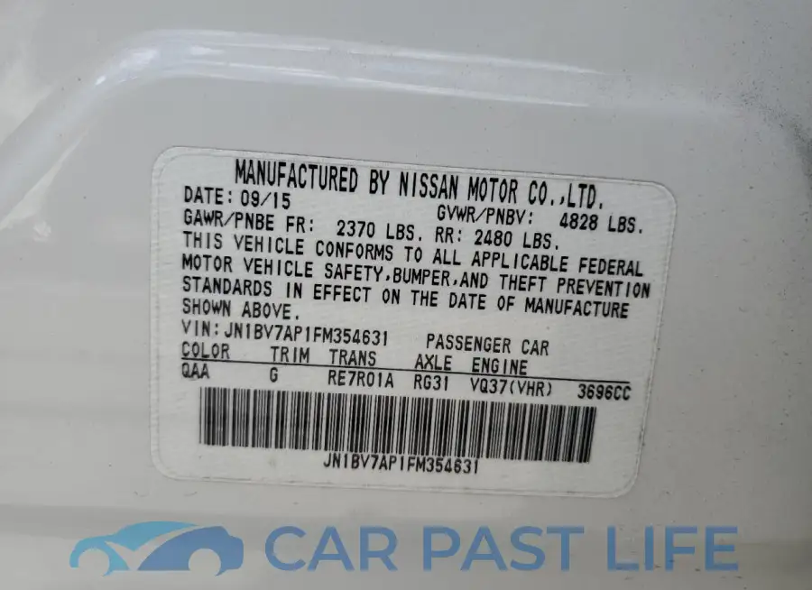 JN1BV7AP1FM354631# 12