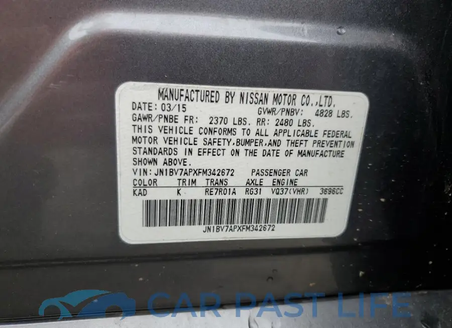 JN1BV7APXFM342672# 13