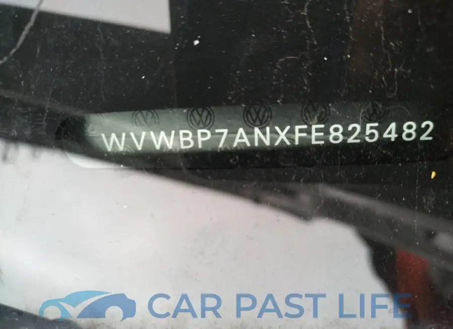 WVWBP7ANXFE825482# 12