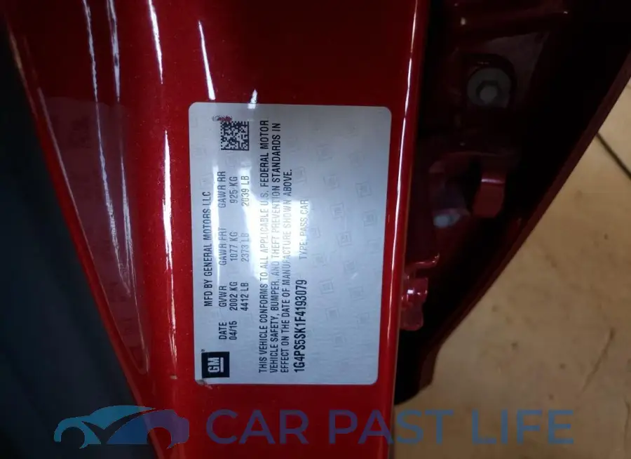 1G4PS5SK1F4193079# 13