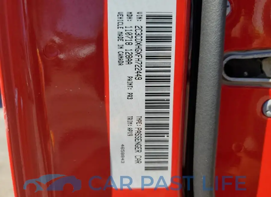 2C3CDXHGXFH722449# 13