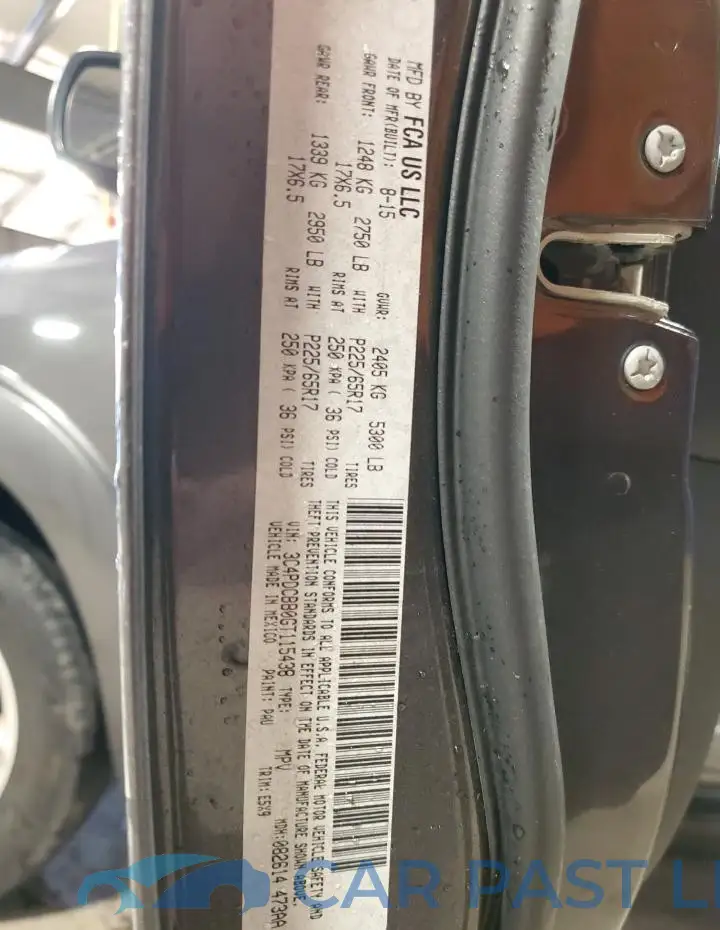 3C4PDCBB0GT115438# 14