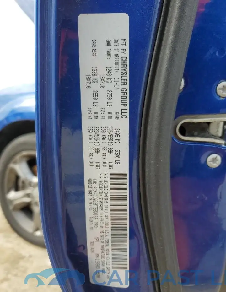 3C4PDCGB2FT580102# 13