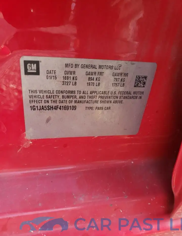 1G1JA5SH4F4169109# 12